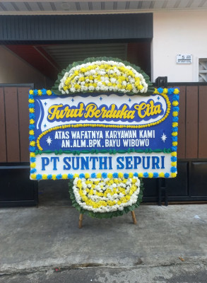 Papan Bunga Duka di Jambenenggang